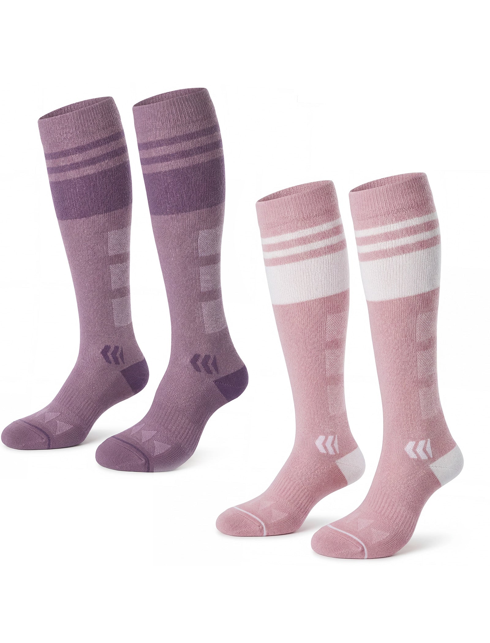 Momcozy Wide Calf Compression Socks 20-30mmHg for Sports 2 Pairs Daily S198